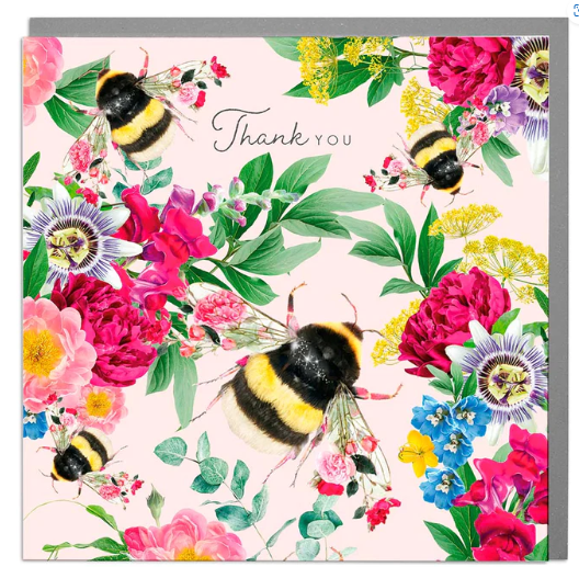 Bee Thank You Card Gift Box (Pack of 6 cards)