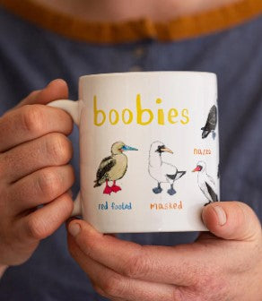Boobies Ceramic Bird Mug / Nature Inspired Kitchenware / Homeware / Gift for Nature Lovers