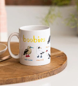 Boobies Ceramic Bird Mug / Nature Inspired Kitchenware / Homeware / Gift for Nature Lovers