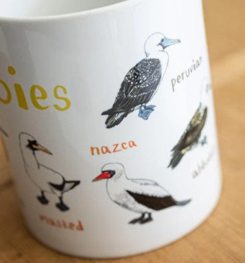 Boobies Ceramic Bird Mug / Nature Inspired Kitchenware / Homeware / Gift for Nature Lovers