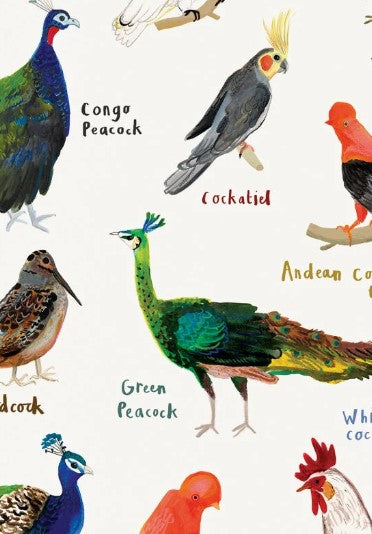 Cocks Bird and Nature Inspired Pun Art Print – Fun Gift for Nature Lovers | Kitchenware & Home Decor