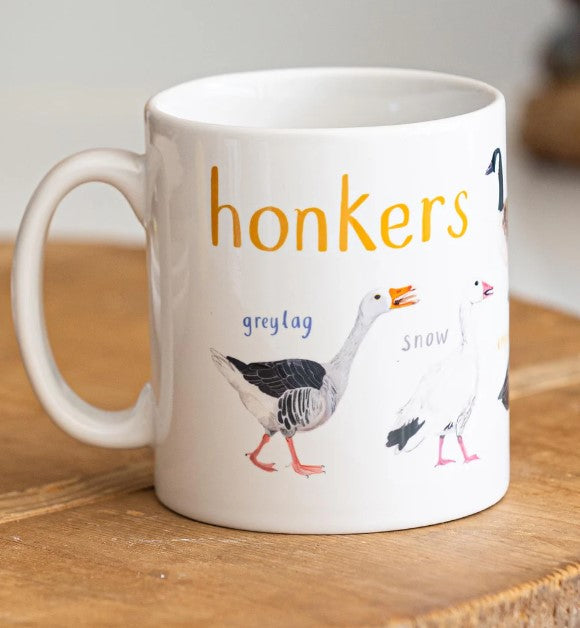 Honkers Ceramic Bird Mug / Kitchenware / Ceramic Gift for Nature and Animal Lovers