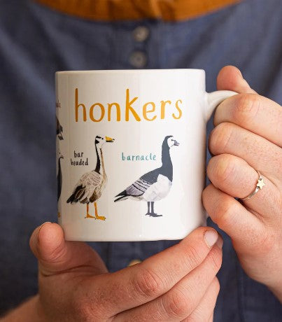 Honkers Ceramic Bird Mug / Kitchenware / Ceramic Gift for Nature and Animal Lovers