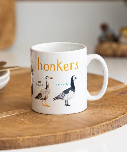 Honkers Ceramic Bird Mug / Kitchenware / Ceramic Gift for Nature and Animal Lovers