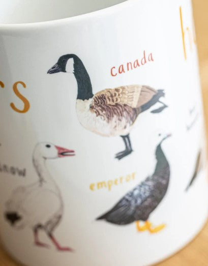 Honkers Ceramic Bird Mug / Kitchenware / Ceramic Gift for Nature and Animal Lovers