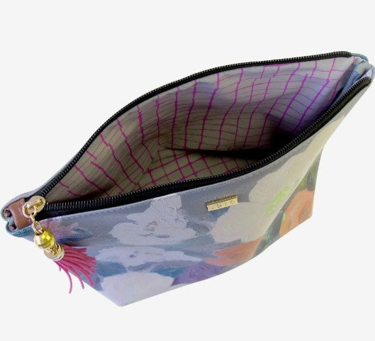 Stunning 1916 Wash Bag - beautiful floral design for cosmetics, skin care or toiletries, ideal gift for friend / loved one