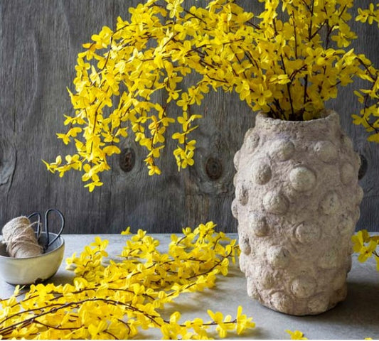 Koba Textured Bobble Vase | Abigail Ahern | Vases and Vessels for Home Interior Styling | Luxury Gifting