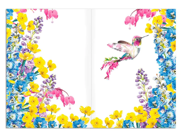 Hummingbird Internet Password Book by Lola Design