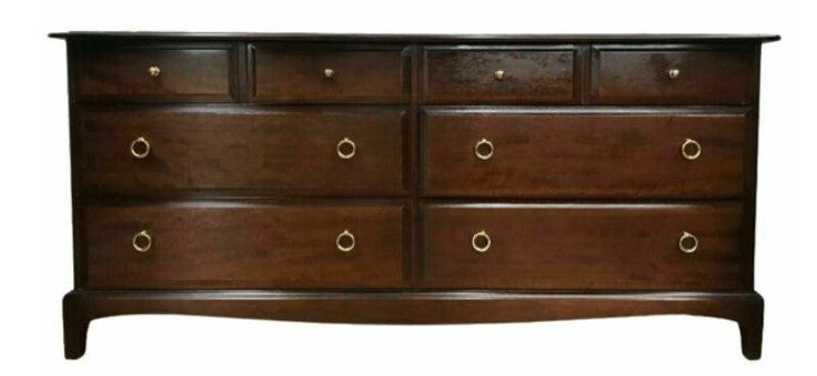 Stag Minstrel Captain’s Chest custom hand-painted commission—8-drawer vintage chest.