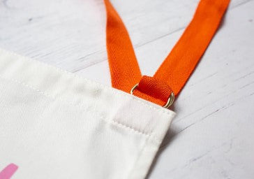 Tarts Cotton Kitchen Apron / Gift for Cooking Enthusiasts / Bakers / Pun Inspired Homeware