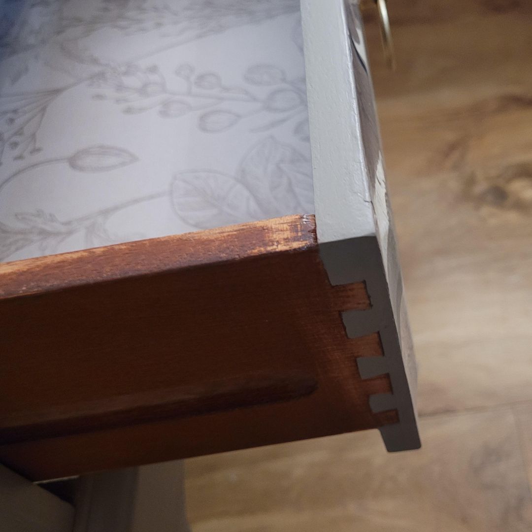 Bespoke Stag Minstrel Bedside Tables with Floral Decoupage – Bedroom Furniture | Guest Bedroom | Versatile Vintage Furniture