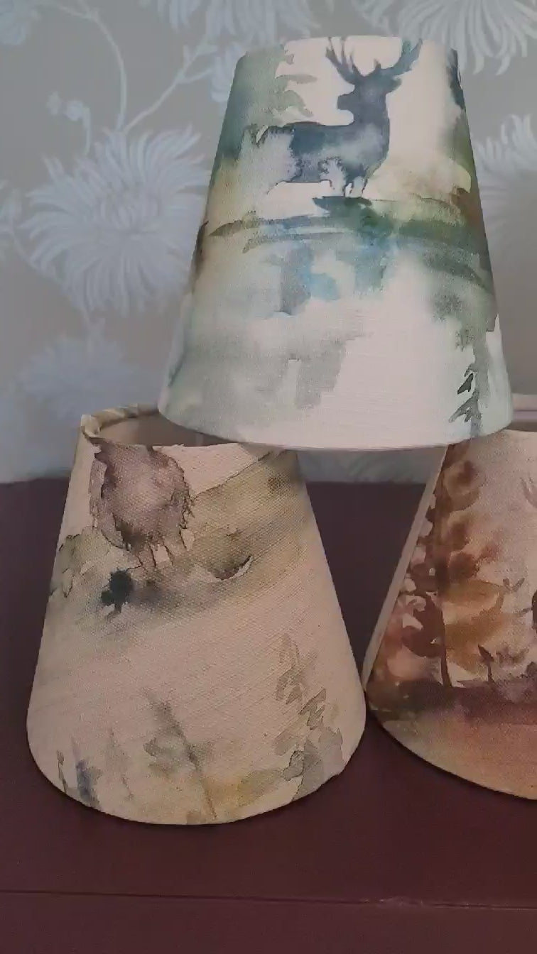 Handmade Voyage Maison Candle Clip Lanterns - Colourful Home Decor Gift, Festive Decor, Small Lampshades