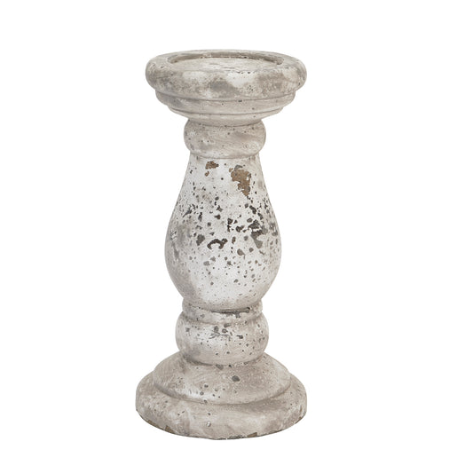 Large Stone Ceramic Candle Holder