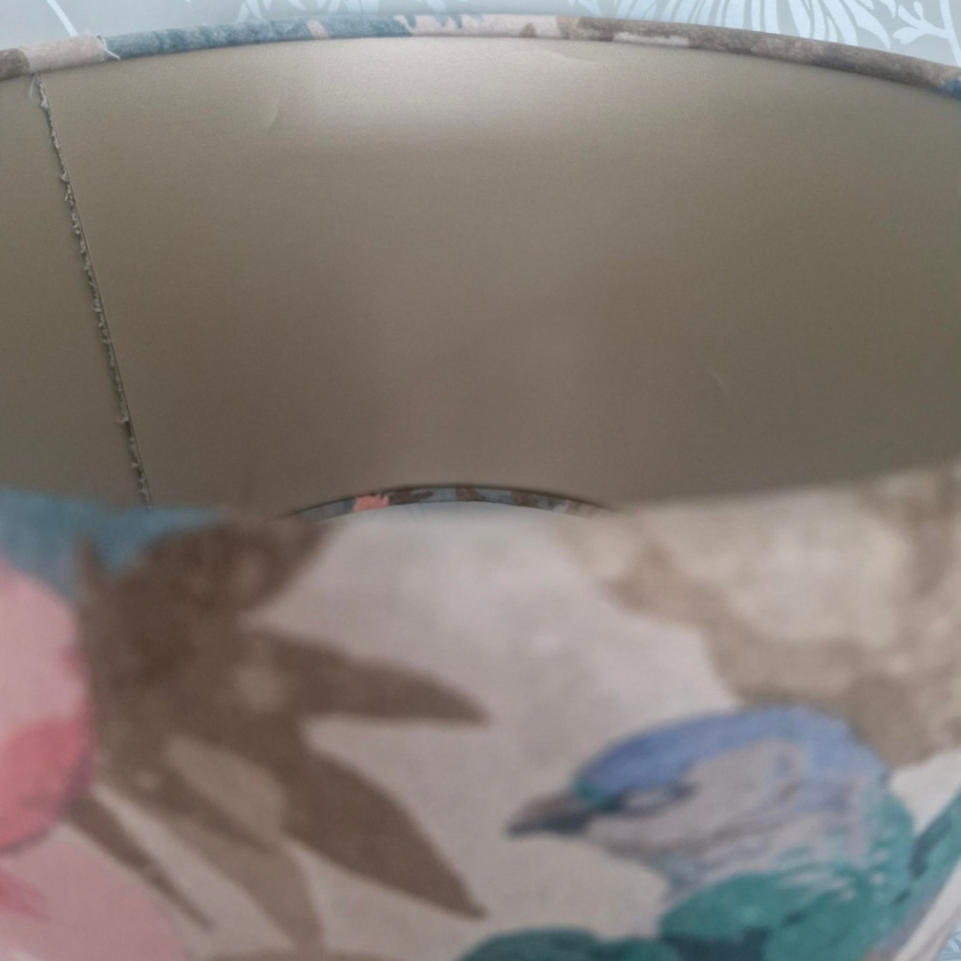 Close up image of metallic inner and rim