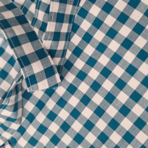 Gingham Drawstring Tote Bag | Fully Lined & Padded Cotton |  Ruffle Trim | External Pocket | Farmers Market | Beach |  Library | Everyday Shopping | Handmade in the UK