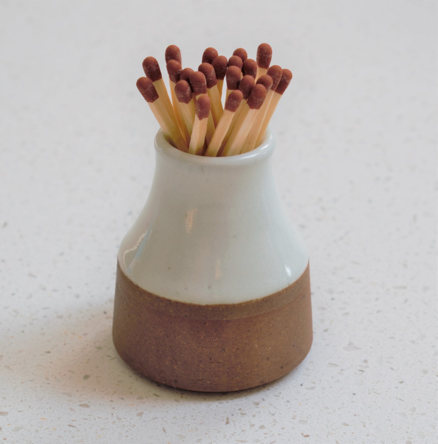 Stoneware Tea Light Cup - Milk White