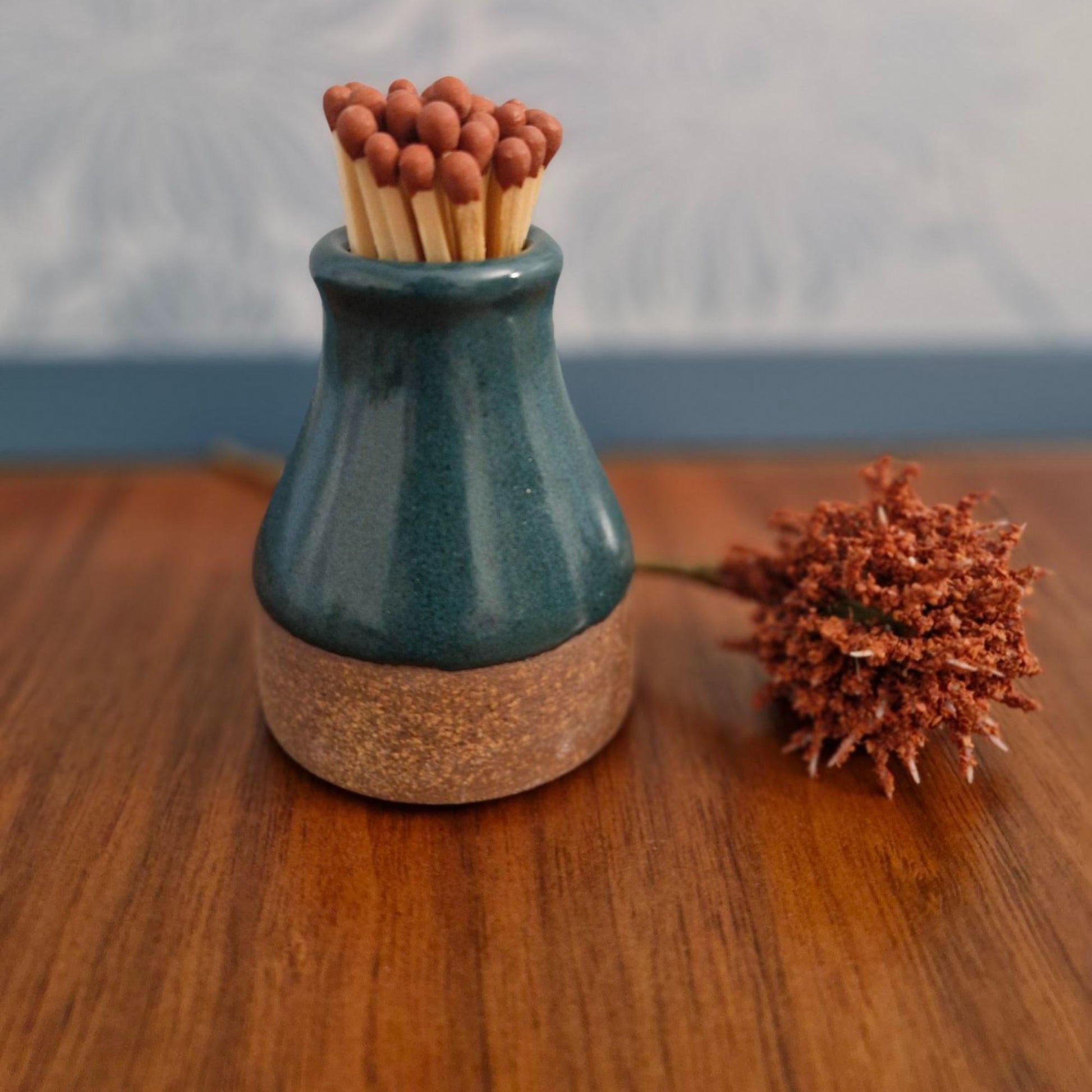 Handmade Ceramic Match Striker with Various Glaze Options – Functional and Stylish | Festive Lighting | Cosy Gift Accessory
