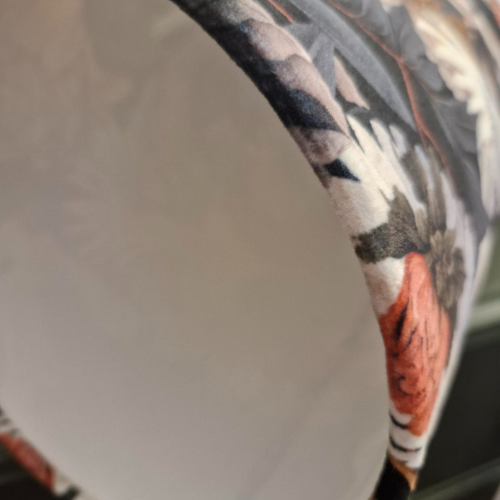 Edging  for floral velvet to make the floor lamp
