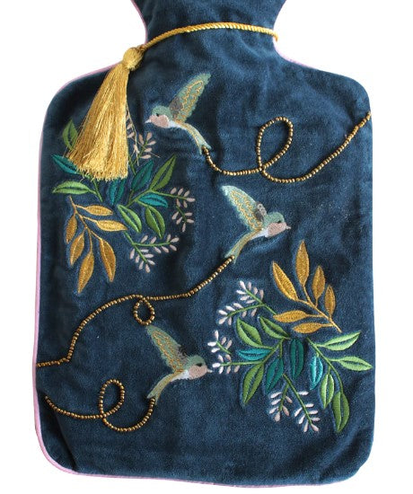 Secret Garden Velvet Luxury Hot Water Bottle